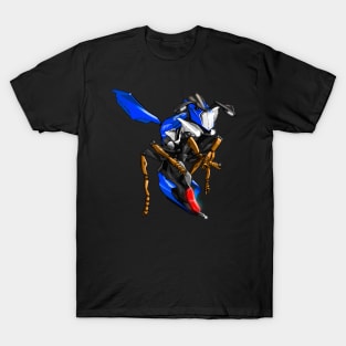 Yamaha R1 Wasp Blue T-Shirt